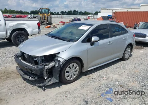 2020 Toyota Corolla L z USA, uszkodzony, nr VIN JTDDPRAEXLJ066386